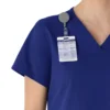 Γυναικείο μπλουζάκι εργασίας Force Essentials με V-neck