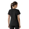 Γυναικείο μπλουζάκι εργασίας Force Essentials με V-neck και πλεκτά πάνελ