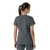Γυναικείο μπλουζάκι εργασίας Force Essentials με V-neck και πλεκτά πάνελ