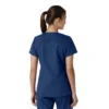 Γυναικείο μπλουζάκι εργασίας Force Essentials με V-neck και πλεκτά πάνελ