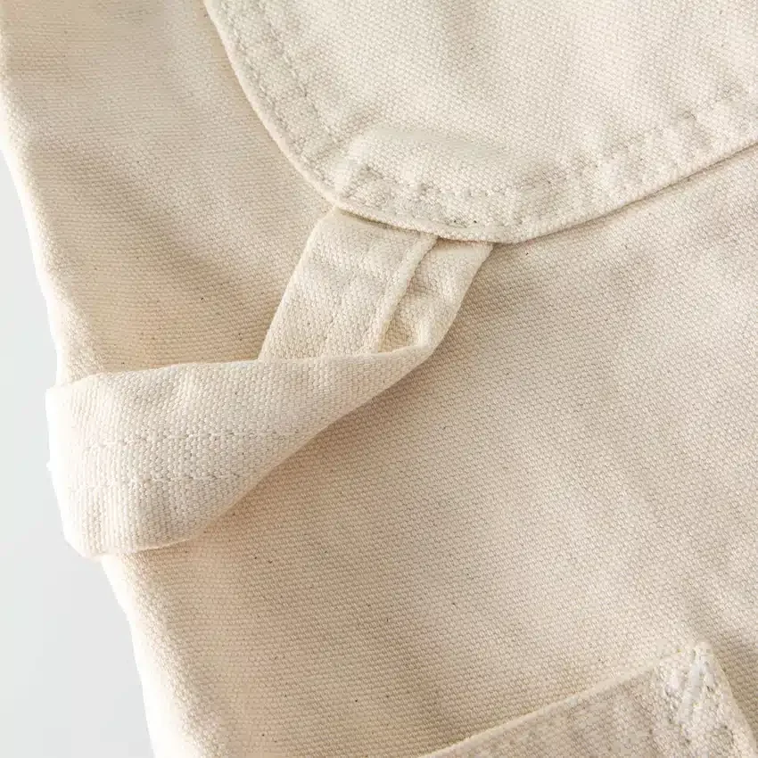 Γυναικείο παντελόνι εργασίας από καμβά με διπλά γόνατα και vintage εφαρμογή