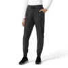 Γυναικείο παντελόνι jogger με τύπωμα και τσέπες τύπου cargo
