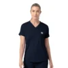 Γυναικείο πλεκτό μπλουζάκι εργασίας Force Cross-Flex με V-neck