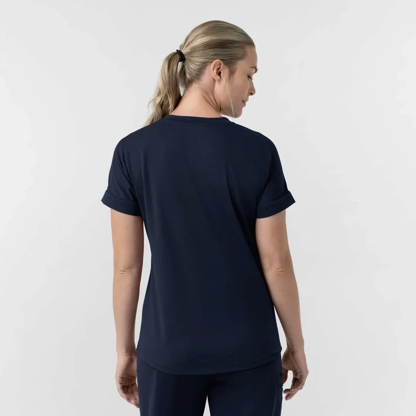 Γυναικείο πλεκτό μπλουζάκι εργασίας Force Cross-Flex με V-neck