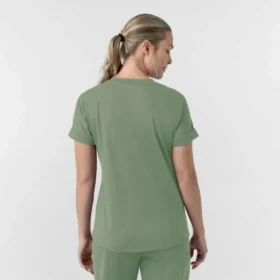 Γυναικείο πλεκτό μπλουζάκι εργασίας Force Cross-Flex με V-neck