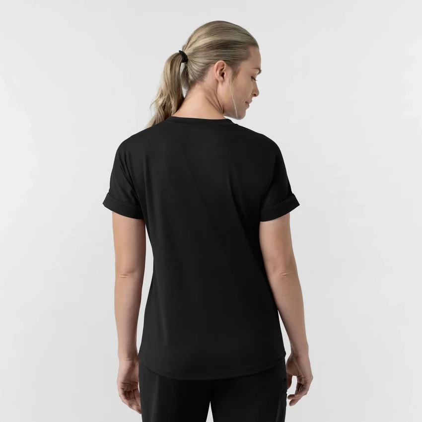 Γυναικείο πλεκτό μπλουζάκι εργασίας Force Cross-Flex με V-neck