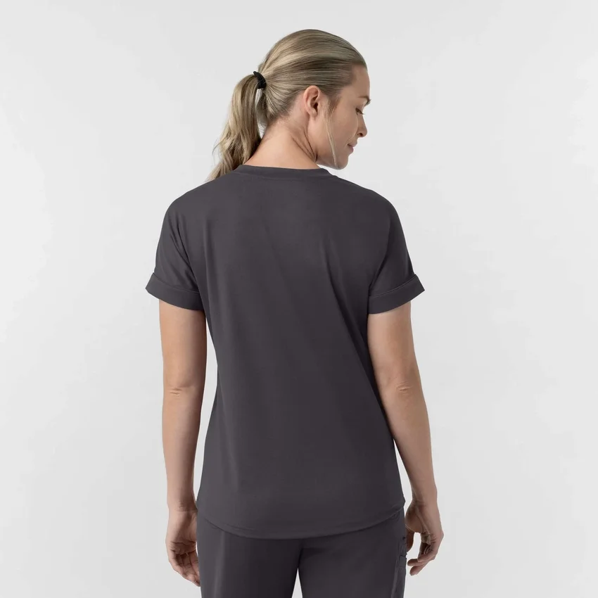 Γυναικείο πλεκτό μπλουζάκι εργασίας Force Cross-Flex με V-neck