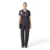Γυναικείο πλεκτό μπλουζάκι εργασίας Force Cross-Flex με V-neck