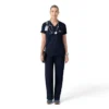 Γυναικείο πλεκτό μπλουζάκι εργασίας Force Cross-Flex με V-neck