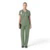 Γυναικείο πλεκτό μπλουζάκι εργασίας Force Cross-Flex με V-neck