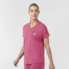 Γυναικείο πλεκτό μπλουζάκι εργασίας Force Cross-Flex με V-neck