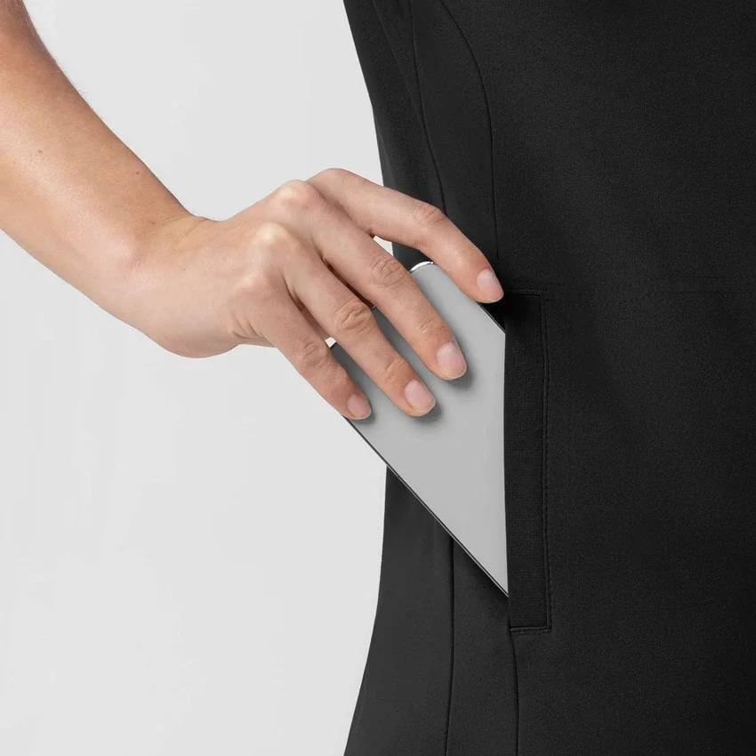 Γυναικείο πλεκτό μπλουζάκι εργασίας Force Cross-Flex με V-neck