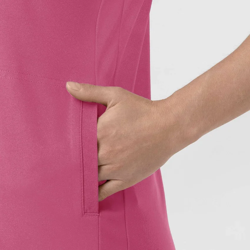 Γυναικείο πλεκτό μπλουζάκι εργασίας Force Cross-Flex με V-neck