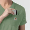Γυναικείο πλεκτό μπλουζάκι εργασίας Force Cross-Flex με V-neck