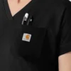 Γυναικείο πλεκτό μπλουζάκι εργασίας Force Cross-Flex με V-neck