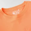 Γυναικείο T-shirt Tencel με φαρδιά εφαρμογή, μακριά μανίκια, στρογγυλή λαιμόκοψη και τσέπη