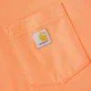 Γυναικείο T-shirt Tencel με φαρδιά εφαρμογή, μακριά μανίκια, στρογγυλή λαιμόκοψη και τσέπη