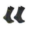 Κάλτσες Carhartt Force® με ατσάλινο δάκτυλο, μεσαίου βάρους, σε πακέτο των 2