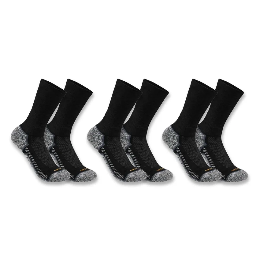 Κάλτσες Carhartt Force® μεσαίου βάρους, σετ 3 τεμαχίων