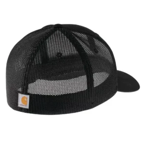 Καπέλο Rugged Flex™ με στενή εφαρμογή, από καμβά και πλέγμα στην πίσω πλευρά, με γραφικό λογότυπο