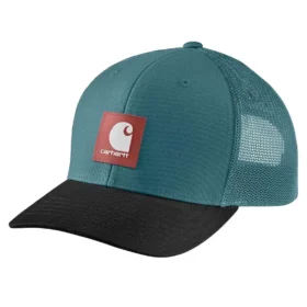 Καπέλο Trucker με λογότυπο, από ύφασμα Rugged Flex™ Twill με πλέγμα στην πίσω πλευρά