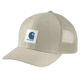 Καπέλο Trucker με λογότυπο, από ύφασμα Rugged Flex™ Twill με πλέγμα στην πίσω πλευρά