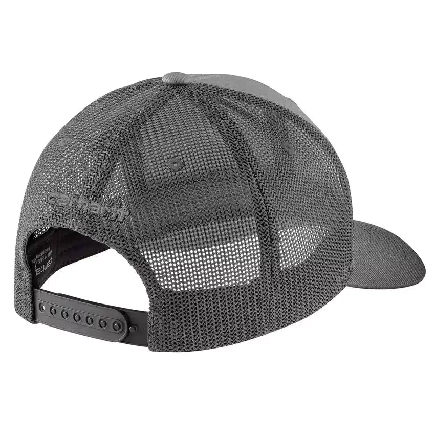 Καπέλο Trucker με λογότυπο, από ύφασμα Rugged Flex™ Twill με πλέγμα στην πίσω πλευρά