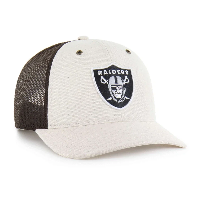 Las Vegas Raiders '47 Αβαφές καπέλο Trucker χαλαρής εφαρμογής