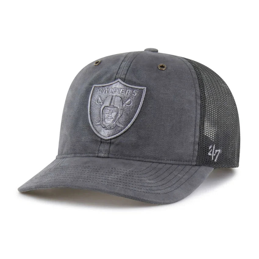Las Vegas Raiders '47 Βαμμένο καπέλο Trucker χαλαρής εφαρμογής