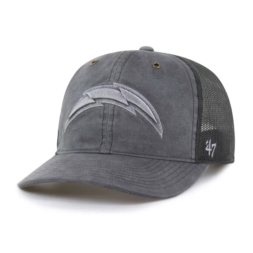 Los Angeles Chargers '47 Βαμμένο καπέλο Trucker, χαλαρή εφαρμογή