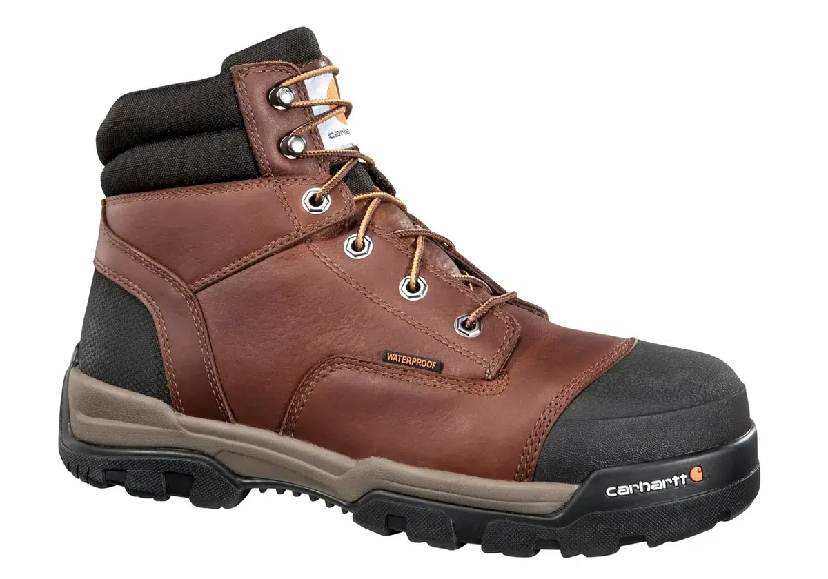 Μπότες εργασίας Ground Force αδιάβροχες 6" με σύνθετο προστατευτικό δάκτυλο
