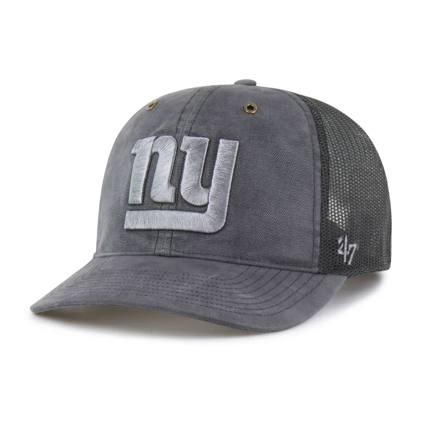 New York Giants '47 Βαμμένο καπέλο Trucker, χαλαρή εφαρμογή