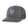 New York Mets '47 Βαμμένο καπέλο Trucker χαλαρής εφαρμογής