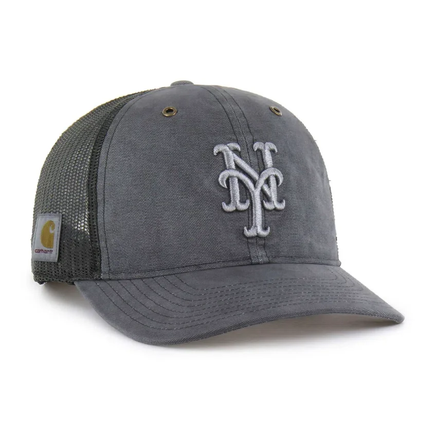 New York Mets '47 Βαμμένο καπέλο Trucker χαλαρής εφαρμογής