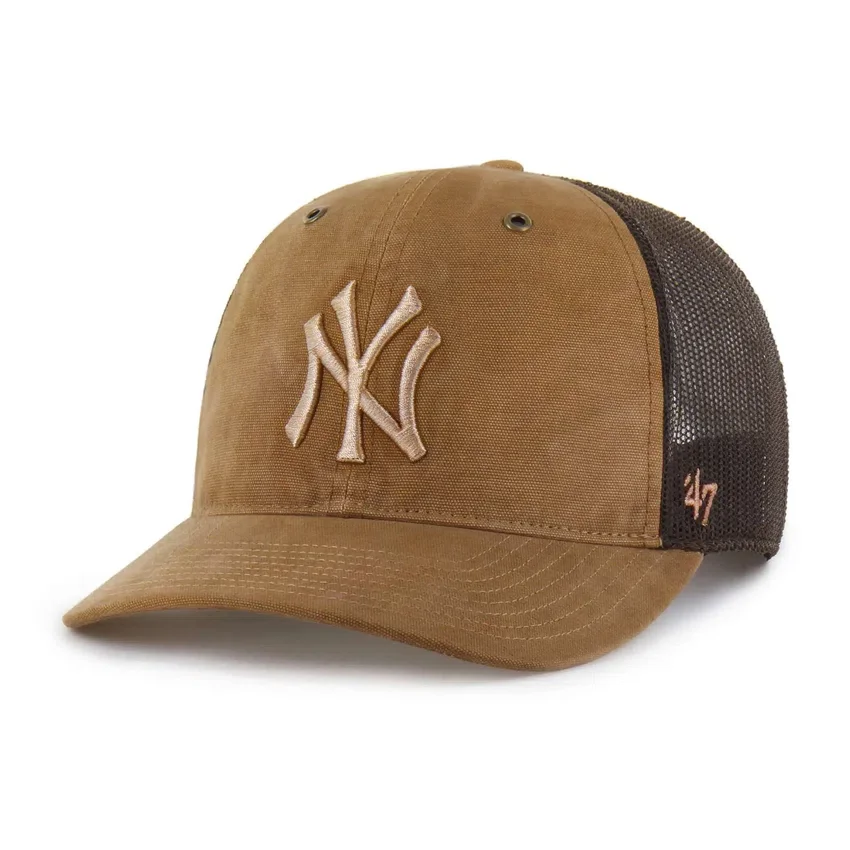 New York Yankees '47 Βαμμένο καπέλο Trucker χαλαρής εφαρμογής