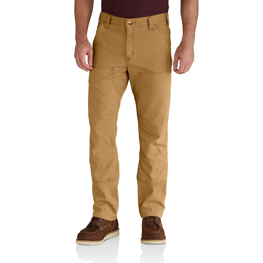 Παντελόνι Rigby από καμβά με Double Knee Pant, χαλαρή εφαρμογή και ίσιο πόδι - Παντελόνι εργασίας