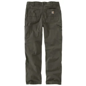 Παντελόνι Rigby από καμβά με Double Knee Pant, χαλαρή εφαρμογή και ίσιο πόδι – Παντελόνι εργασίας