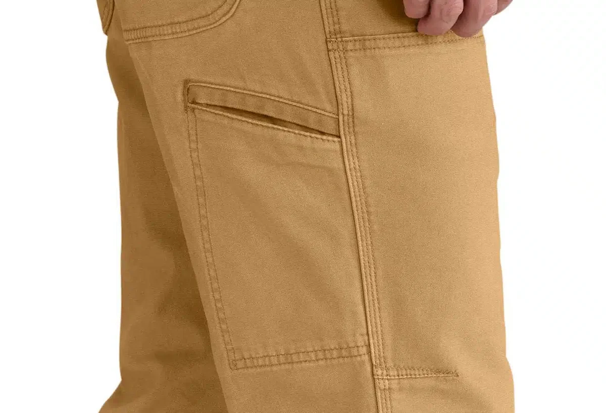 Παντελόνι Rigby από καμβά με Double Knee Pant, χαλαρή εφαρμογή και ίσιο πόδι - Παντελόνι εργασίας