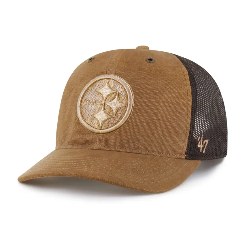 Pittsburgh Steelers '47 Βαμμένο καπέλο Trucker χαλαρή εφαρμογή