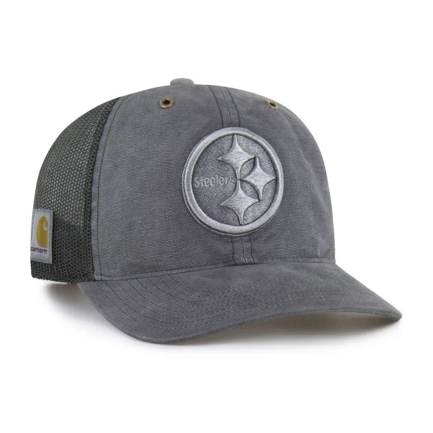 Pittsburgh Steelers '47 Βαμμένο καπέλο Trucker χαλαρή εφαρμογή