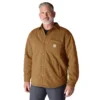 Rain Defender® Φαρδιά εφαρμογή, βαρύ καπιτονέ πουκάμισο-τζάκετ με κουμπιά μπροστά
