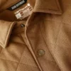 Rain Defender® Φαρδιά εφαρμογή, βαρύ καπιτονέ πουκάμισο-τζάκετ με κουμπιά μπροστά