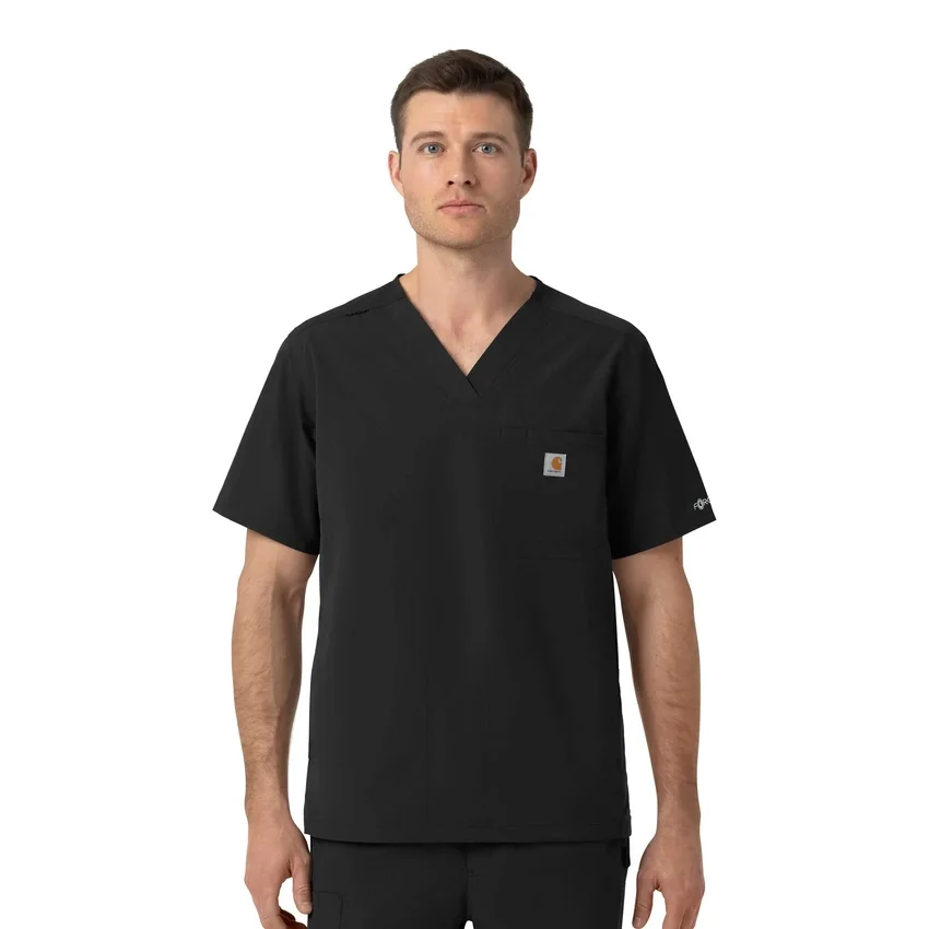 Rugged Flex χειρουργική μπλούζα με V-neck από ύφασμα Flex Fld Ripstop