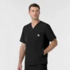 Rugged Flex χειρουργική μπλούζα με V-neck από ύφασμα Flex Fld Ripstop