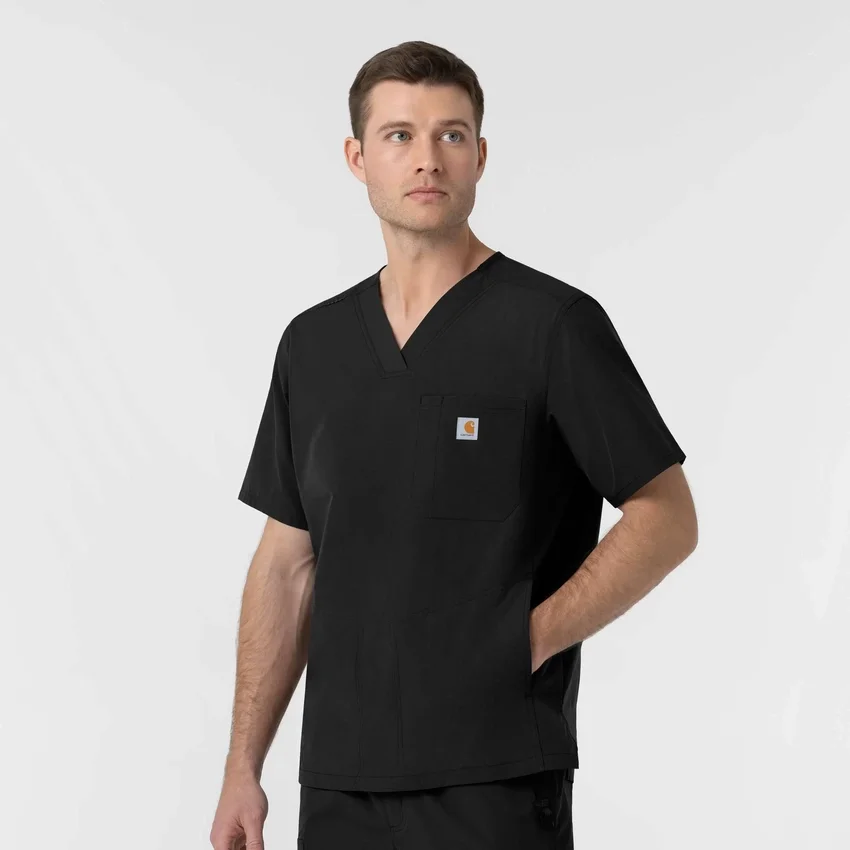 Rugged Flex χειρουργική μπλούζα με V-neck από ύφασμα Flex Fld Ripstop