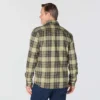 Rugged Flex™ Φαρδιά εφαρμογή, μεσαίου βάρους φανελένιο πουκάμισο με καρό μοτίβο και μακριά μανίκια