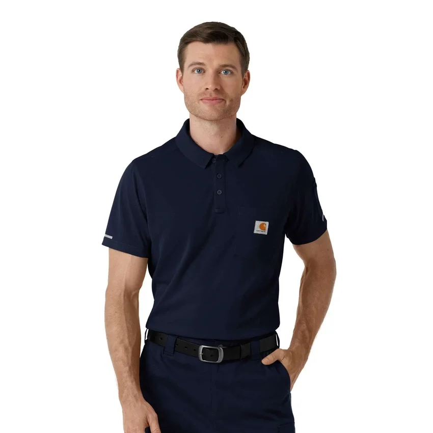 Rugged Flex® Rscu Ελαφρύ Πολό με Κοντά Μανίκια για Ιατρική Χρήση
