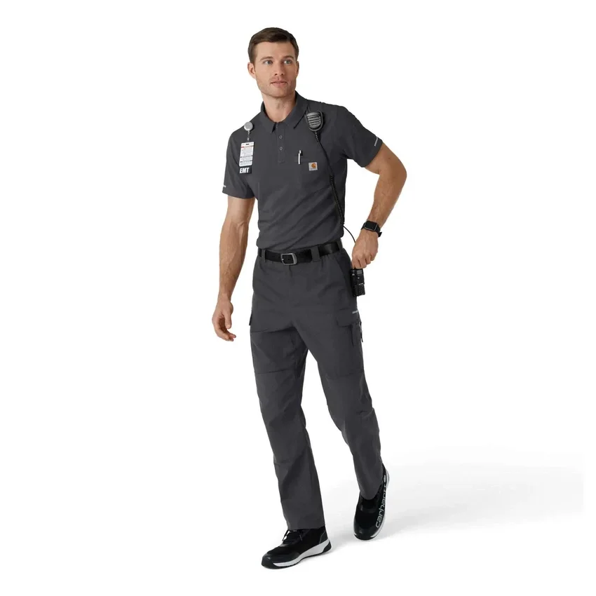 Rugged Flex® Rscu Ελαφρύ Πολό με Κοντά Μανίκια για Ιατρική Χρήση