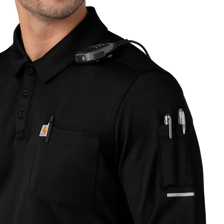 Rugged Flex® Rscu Βαρύ Πολό με Μακριά Μανίκια για Νοσηλευτές