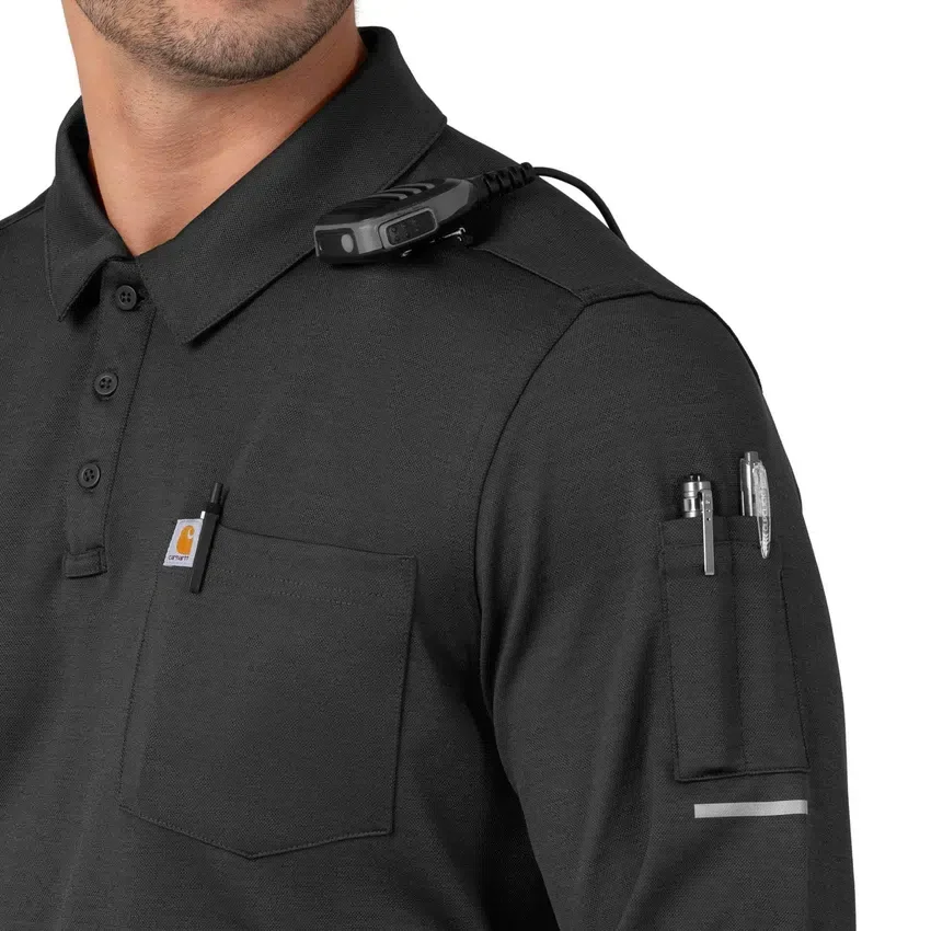 Rugged Flex® Rscu Βαρύ Πολό με Μακριά Μανίκια για Νοσηλευτές